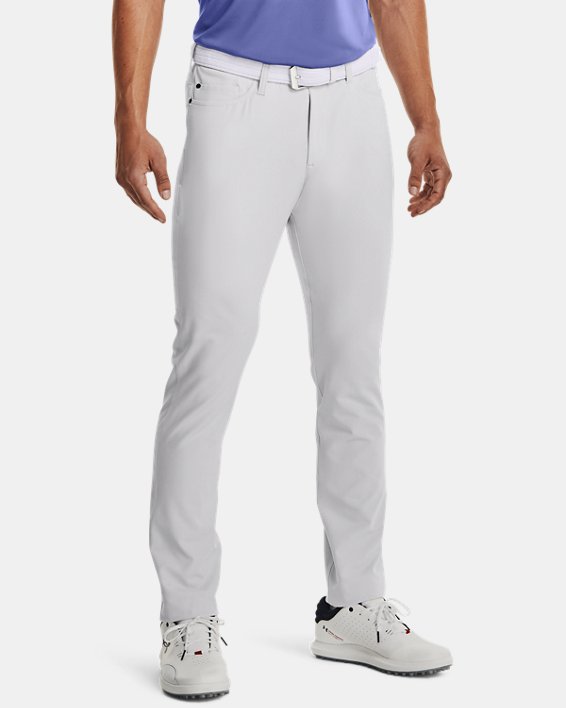 Men's UA Drive 5 Pocket Pants, Gray, pdpMainDesktop image number 0